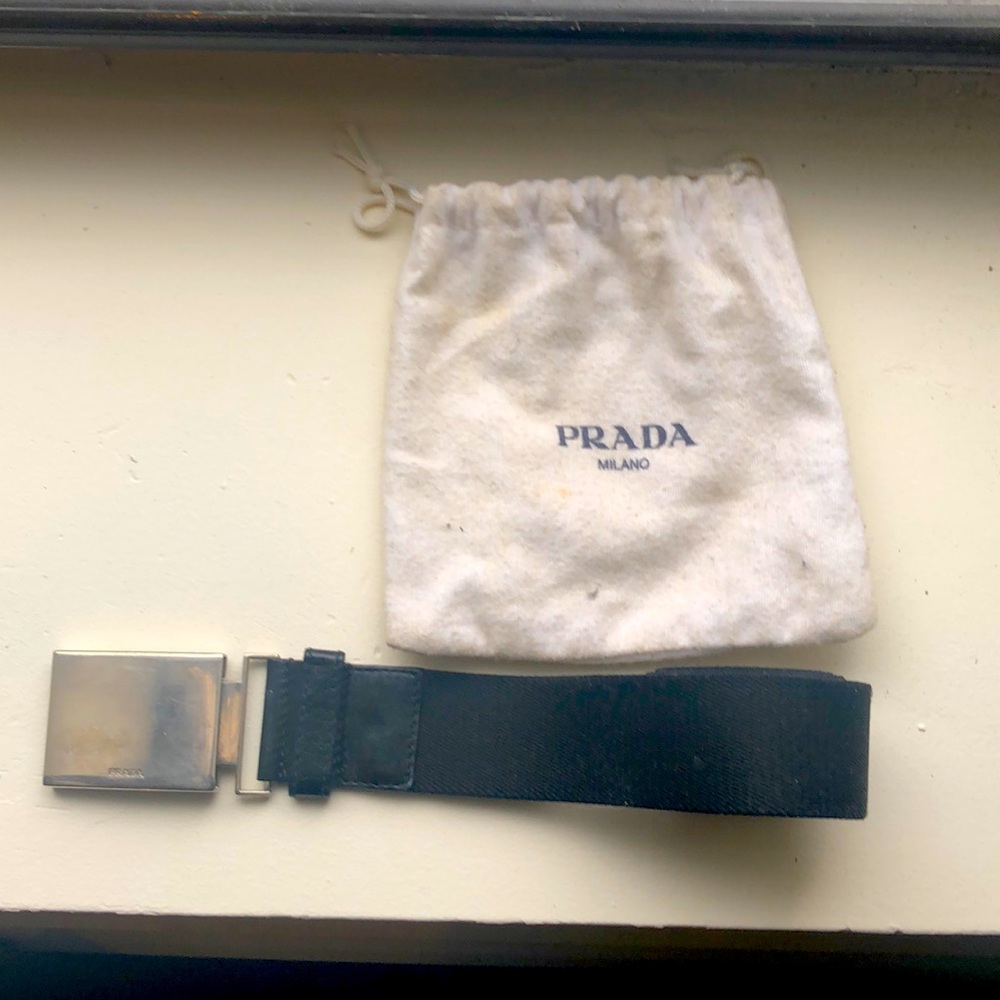 Prada belt.